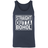 Straight Outta Bohol Unisex Cotton Tank Top